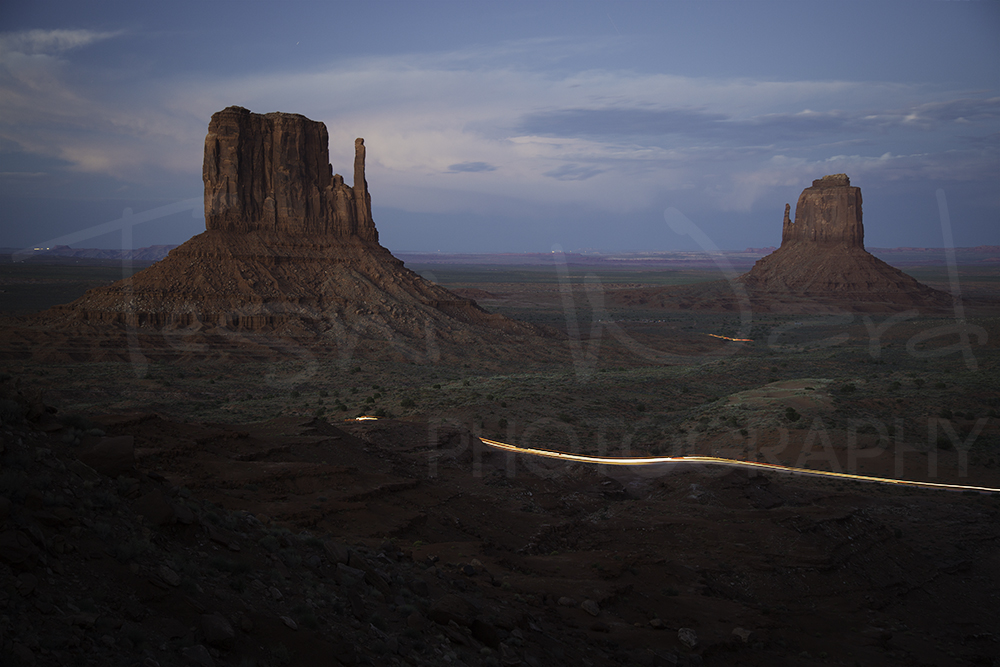Monument Valley Dusk