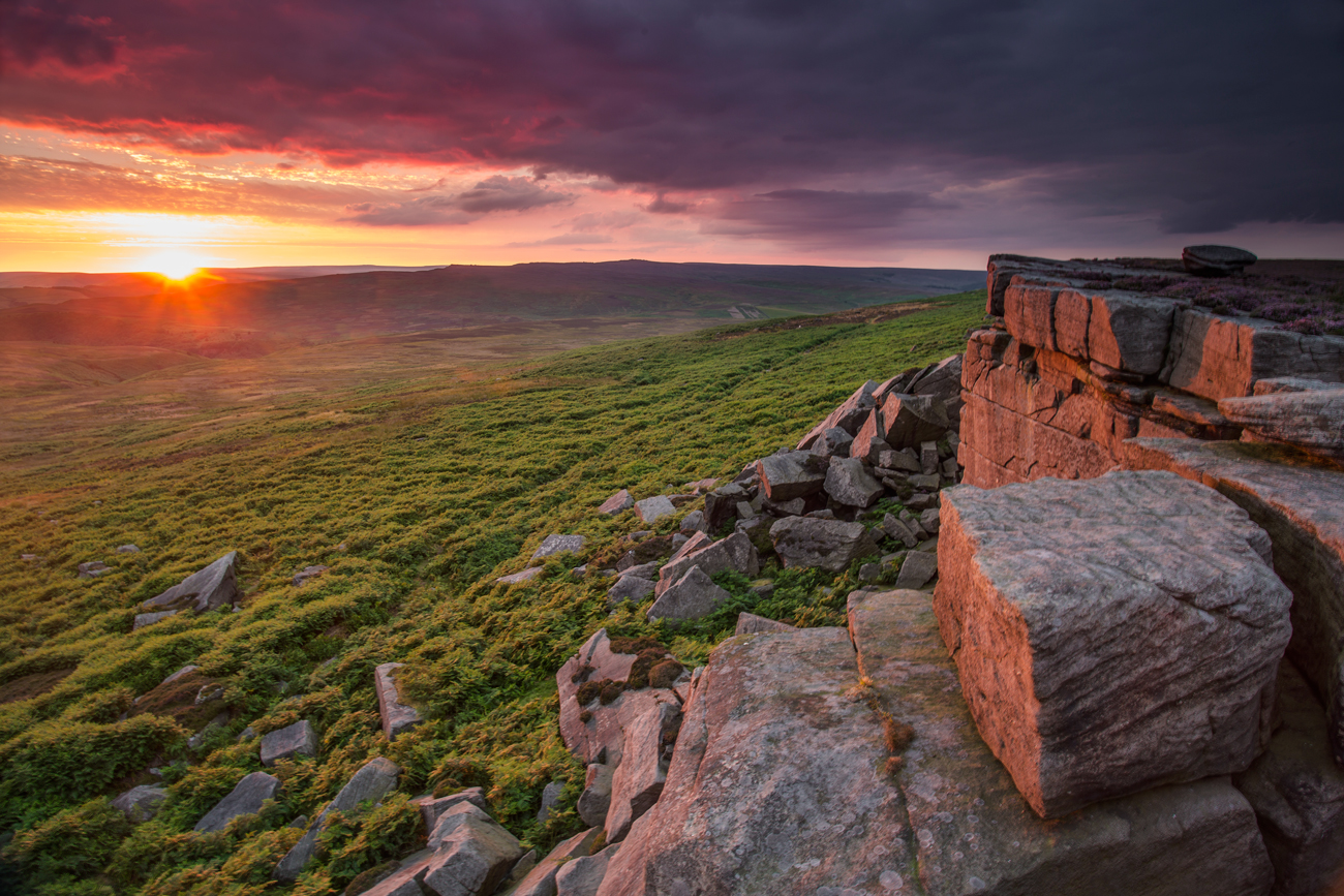 Landscape Photography Workshop – Stanage Landscape Photography Workshop Peak District Stanage Edge